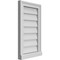 Ekena Millwork Vertical Surface Mount PVC Gable Vent w/ 2"W x 2"H , Brickmould Sill Frame, 14"W x 24"H GVPVE14X2403SN - alternate 5